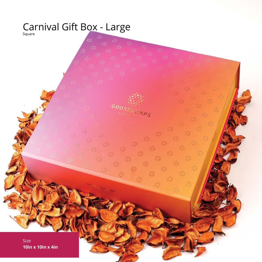 Grand Diwali Carnival Gift Box - 12 Masala Fruits & Diya